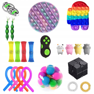 Sensors fidsget Toy Set Stres Relibing Toys Autism