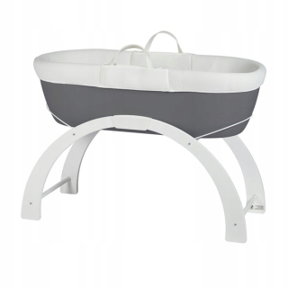 Shnuggle Moses Basket s Dreami Slate G Stand