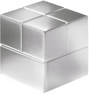 Sigel magnety extra silné 2 x 2 cm hliník