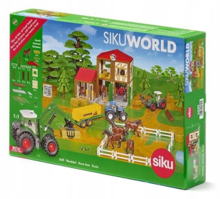 Siku World Horse Stud Veľká hračkárska súprava