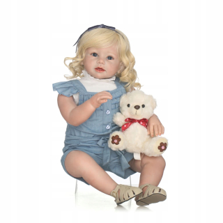 Kremíka znovuzrodená batoľa bábika baby bábika