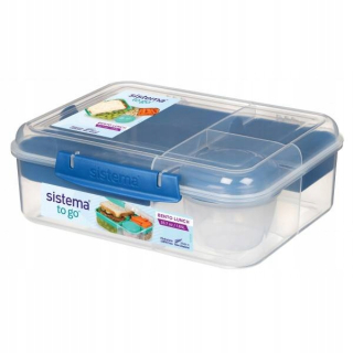 Sistema Bento obedový nádoba je 1,65 l modrá