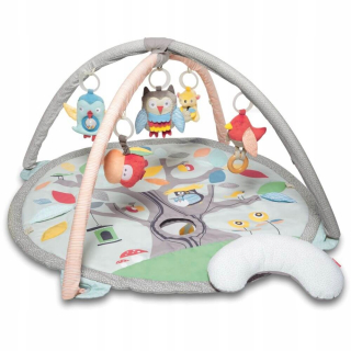 Preskočte hop vzdelávaciu mat Treetop Gray/Pastel
