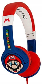 Slúchadlá pre deti Super Mario Wired