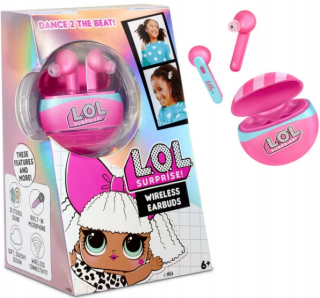 Bezdrôtové slúchadlá, Pink L.O.L. Prekvapenie ...