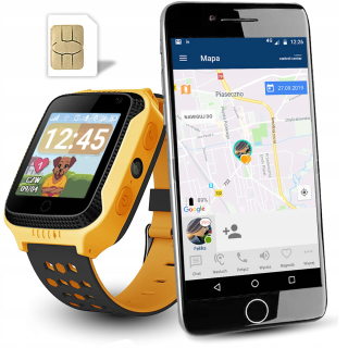 Lokalita Smartwatch Calmlean Go za deti + sim
