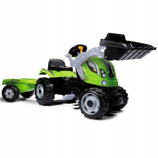 Smoby Tractor s prívesom Farmer Max Spoon Trailer