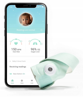 Sock 3 Babyphone Monitor s meraním impulzov