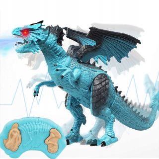 Hračka s pevnou batériou reving dinosaurus Smok