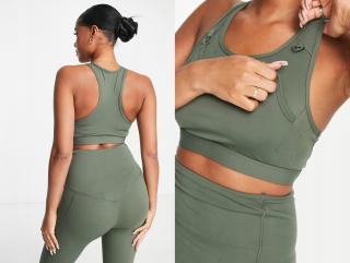 South Beach Maternity Sports Bra Khaki XL