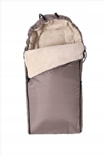 Mars Footmuff 80x100 béžový spací vak tmavo béžový