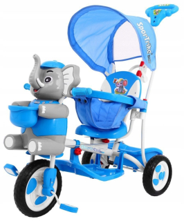 Sportrike 3 -bicykel Lucky Elephant Blue