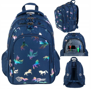 St.right School Batoh 4-KoM School Bag