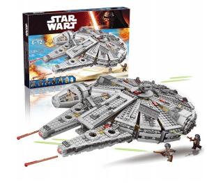 Star Wars Sokół Millennium 1381 prvkov