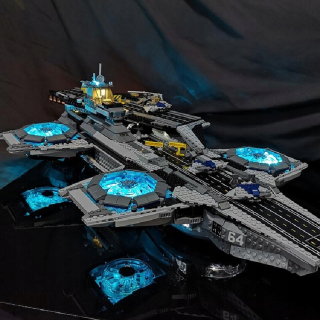 Stock Movie Lode The Helicarrier Idea Spaceship Z.