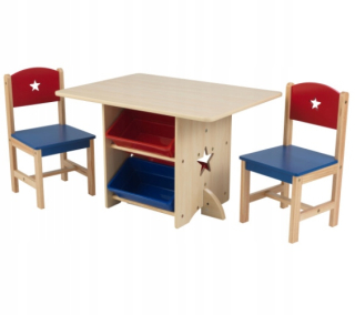 Stôl a 2 stoličky pre detskú izbu Kidkraft 26912