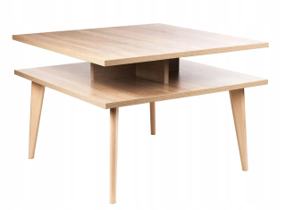 Sonoma Oak Table, Škandinávsky štýl pre obývaciu izbu