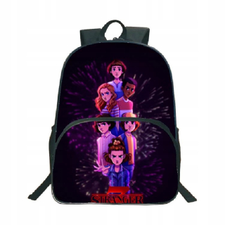 Stranger Things 3D Print Batoh Girls Boys Book
