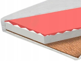 Matrace zóny pre posteľ 120x60 11 cm kokos
