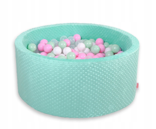 Suchý bazén Minky H-40 cm s guľkami 200 ks-mincovňa