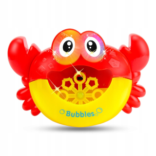 Letný bublinkový stroj Roztomilý krabie mydlové bublinky