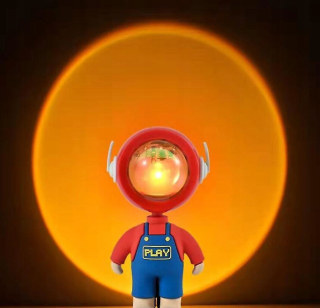 Dekorácia lampy Super Mario Sunset Light