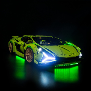LED svetlá pre súpravu Lego Lamborghini Sián 42115