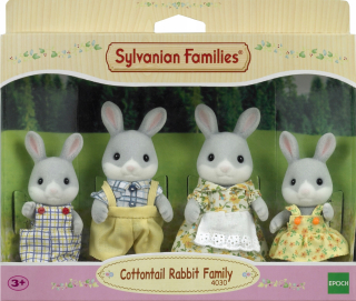 Sylvanian Families Rodina šedého zajačika 4030
