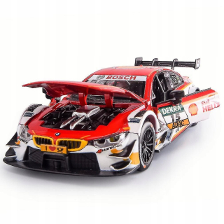 Simulácia modelu pretekárskeho modelu M4 so zastávkou