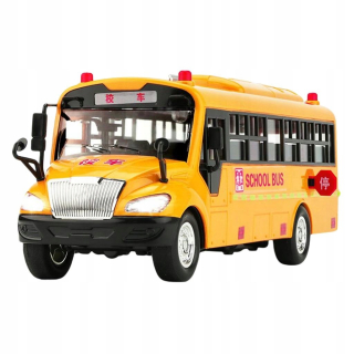 Simulácia vydania školského autobusu na darček