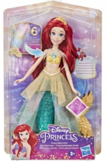 Mermaid Ariel žiariaca Disney Princess F1555 Doll