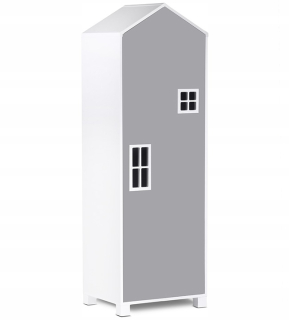 Detská šatníková rozprávka House Grey Collection Mirir