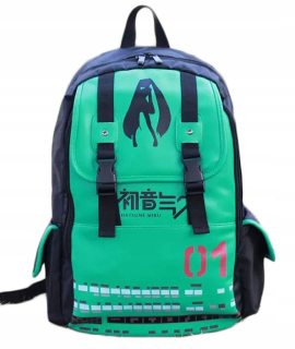 Školská batohová taška Miku Hatsune