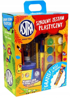 Školské umenie set astra darček 9 prvkov