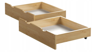 Zásuvky na dva kusy Scandi Furniture 80x160 a 90x160
