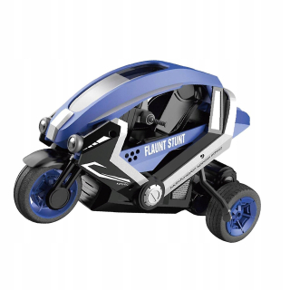 RC RC kaskadérsky pilotný motocykel 3-kolesový motocykel