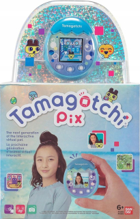 Tamagotchi pix modrá