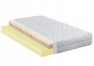 Lacné 90x200 Airy Matrace s latexom 14 cm