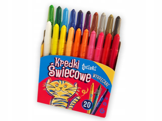 TETISKI ceruzky SVIEČKOVÉ SKRUTKOVANÉ KT010-AE / 20 FAREB