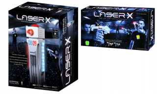 TM laser x 2x infračervená pištoľ + veža sada