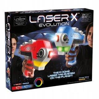 TM hračky blaster laser x evolution dvojitá sada
