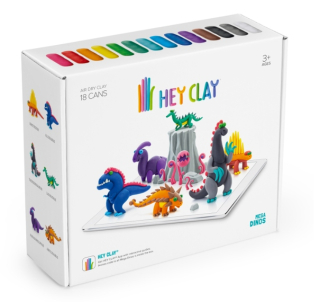 Hračky tm hej hlinka plastová hmota dinosaurov