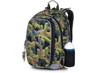 Topgal School Backpack Mira 20046 bloky