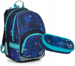 Topgal Kimi School Backpack set 19020 + Puzdro o ceruzku