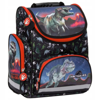 Ergonomická školská taška Dinosaurus 17 Derform
