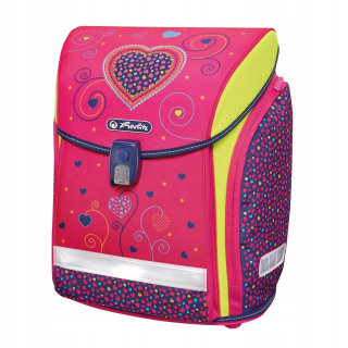 Herlitz Midi Pink Hearts School Bag Bag