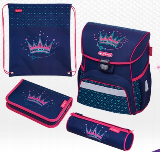 Herlitz School Bag+Loop Crown Equipment