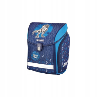 Midi Blue Dino Herlitz School Bag