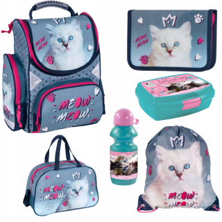 Školská taška+puzdro na ceruzku+Paso Paso Bag Set 6-E.