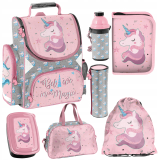 Školská taška+puzdro na ceruzku+Unicorn Paso Bag Set 7